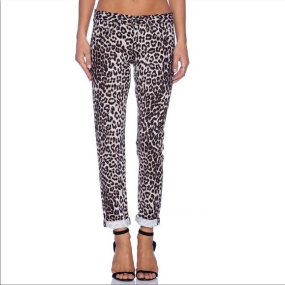 rag & bone Denim - Rag & Bone Boyfriend Jeans Snow Leopard 26